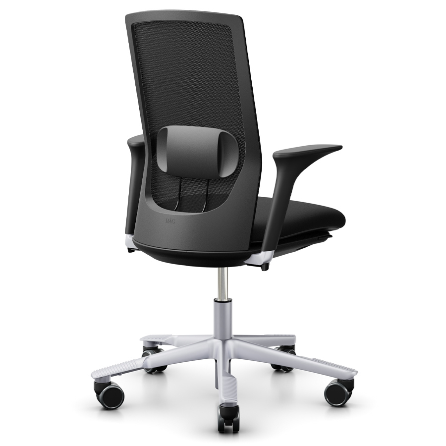 HAG Futu mesh schwarz silber 1100 - Rückansicht