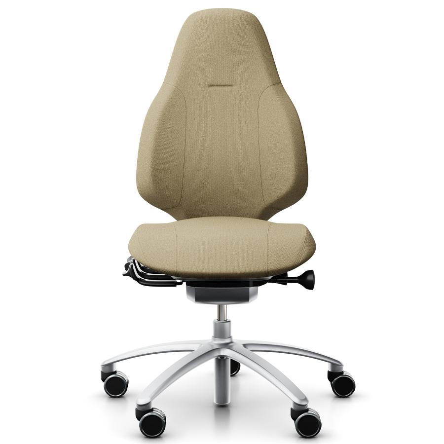 RH Mereo 220 mit hoher Rückenlehne - Stoff capture beige - Frontansicht