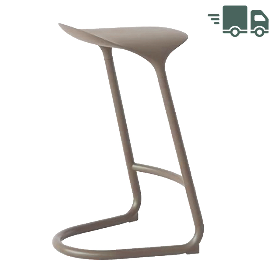 lapalma CROSS Barhocker | Tortora | kleine Mängel | fixe Höhe 65 cm