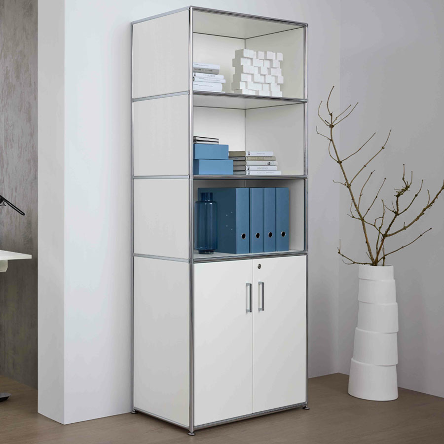 Bosse Solutions Schrank | Weiß | Flügeltüren | Beispielbild