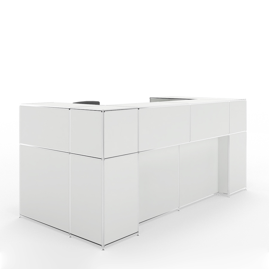Bosse Modul Space Empfangstheke 2 weiß