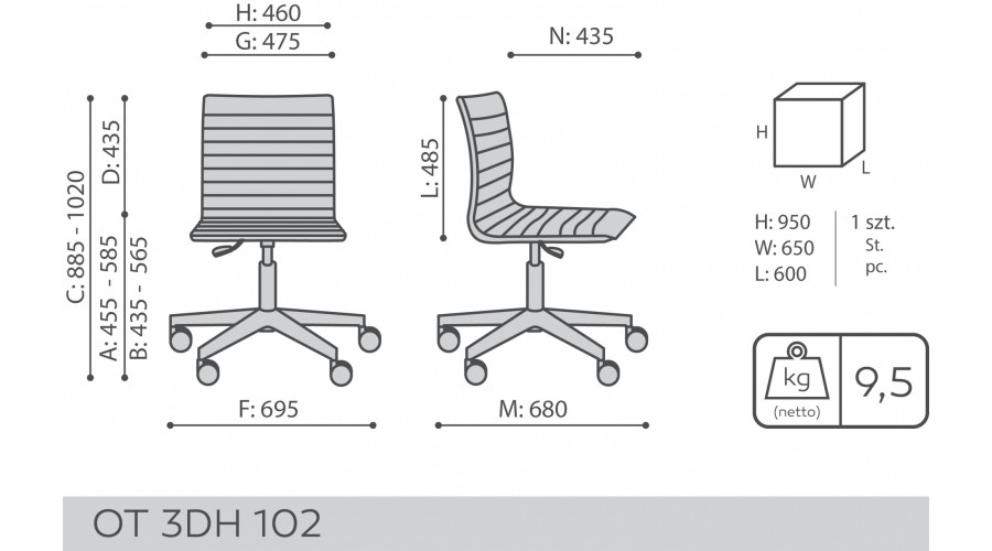 Bejot Orte Abmessungen