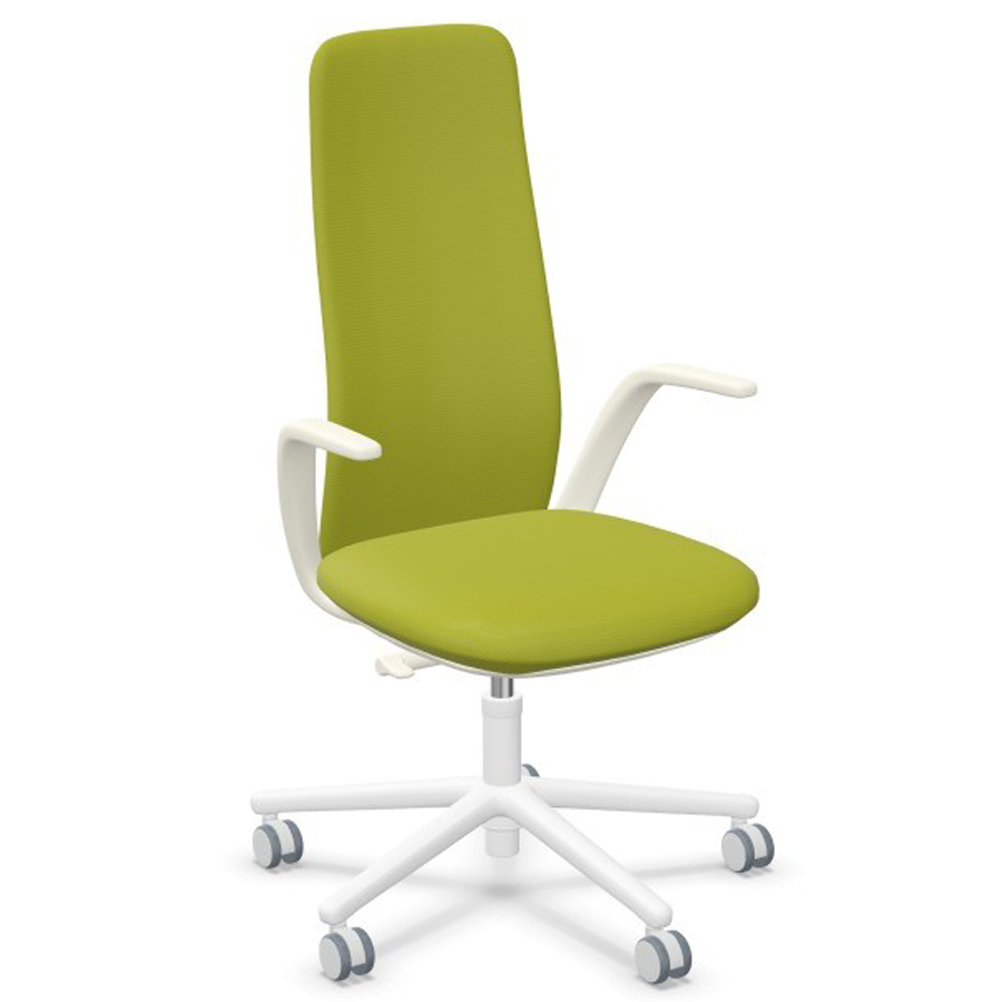 HAWORTH Nia Bürostuhl hoch - Stoff Convert grün