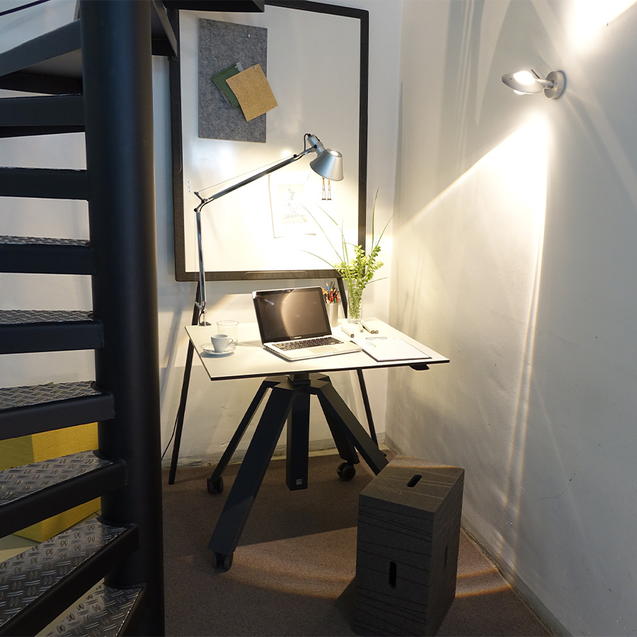 wp Flomo Board befestigt mit Flomo Point