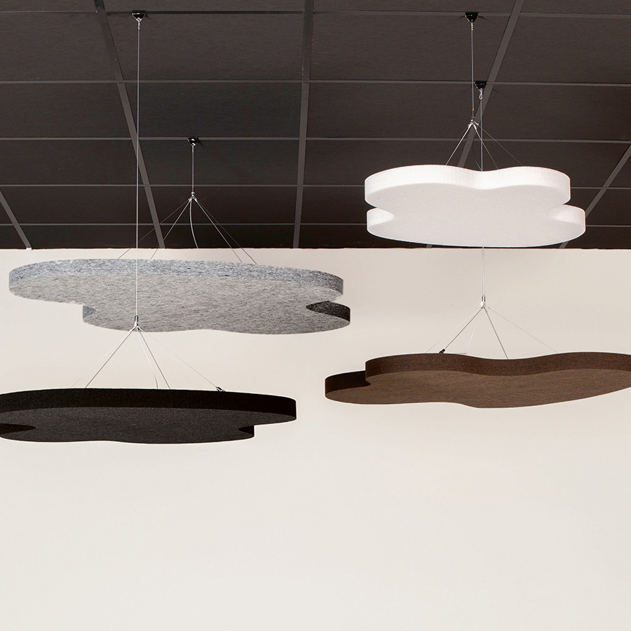 Götessons Off Cloud EcoSUND Deckenpaneel Wolkenform - Beispielbild