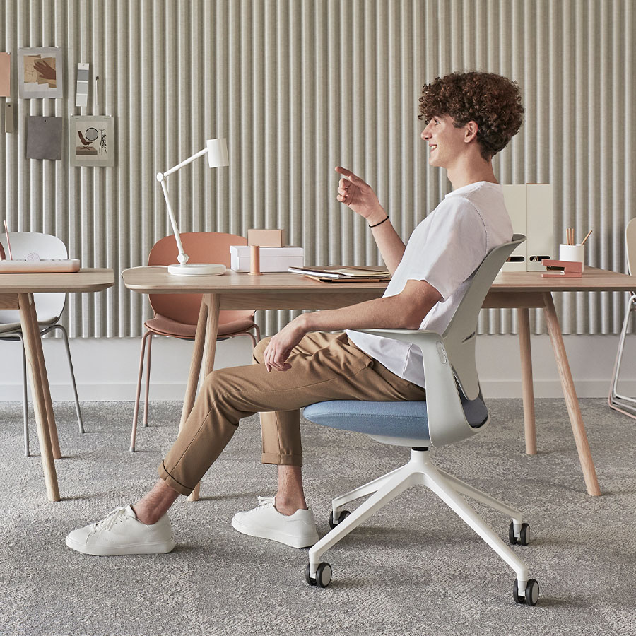 Profim TrilloPro 20HST Konferenzstuhl mit Rollen, Stoff Select 67098