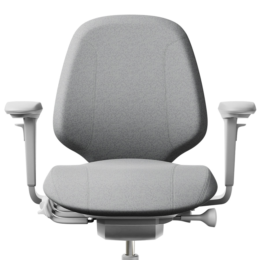 RH Mereo 200 Silver Grey Bürostuhl Bezug Capture 4102 hellgrau