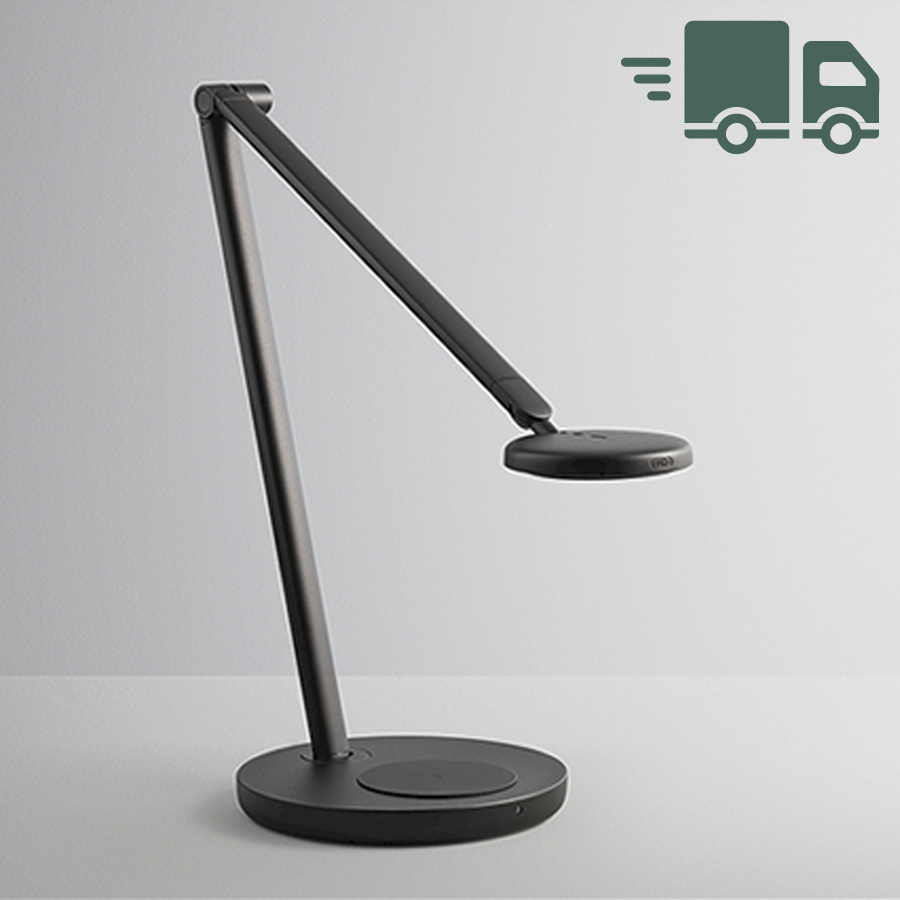 GLAMOX Motus Flat LED Arbeitsleuchte schwarz