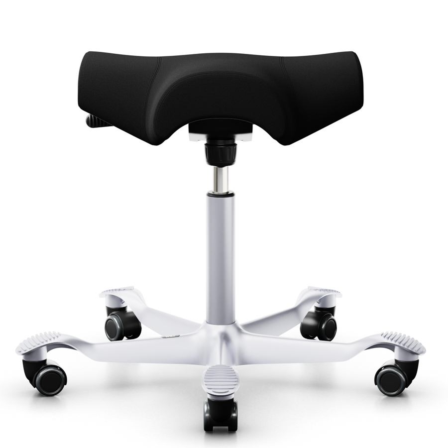 HAG Capisco 8105 Hocker Sattelhocker schwarz silber