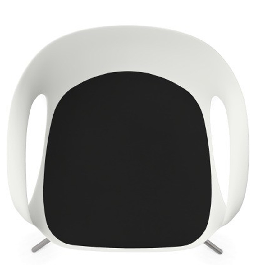 Kristalia Elephant Sitzkissen Scuba 007 Jet - schwarz