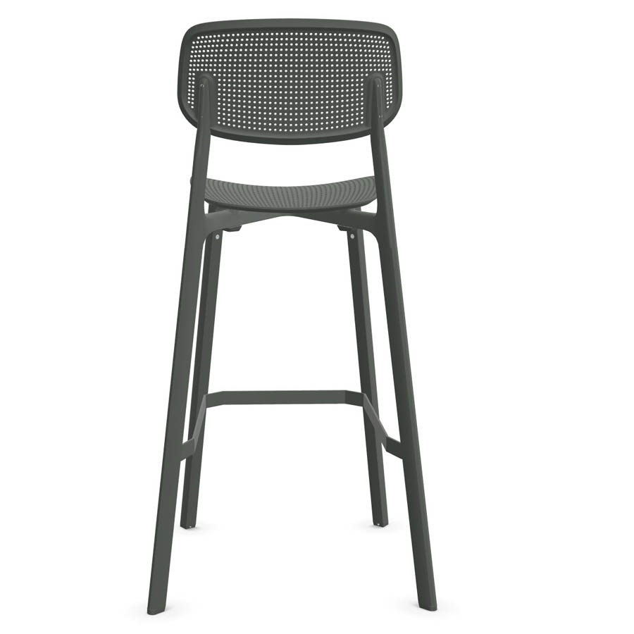 Kristalia COLANDER Barhocker basaltgrau