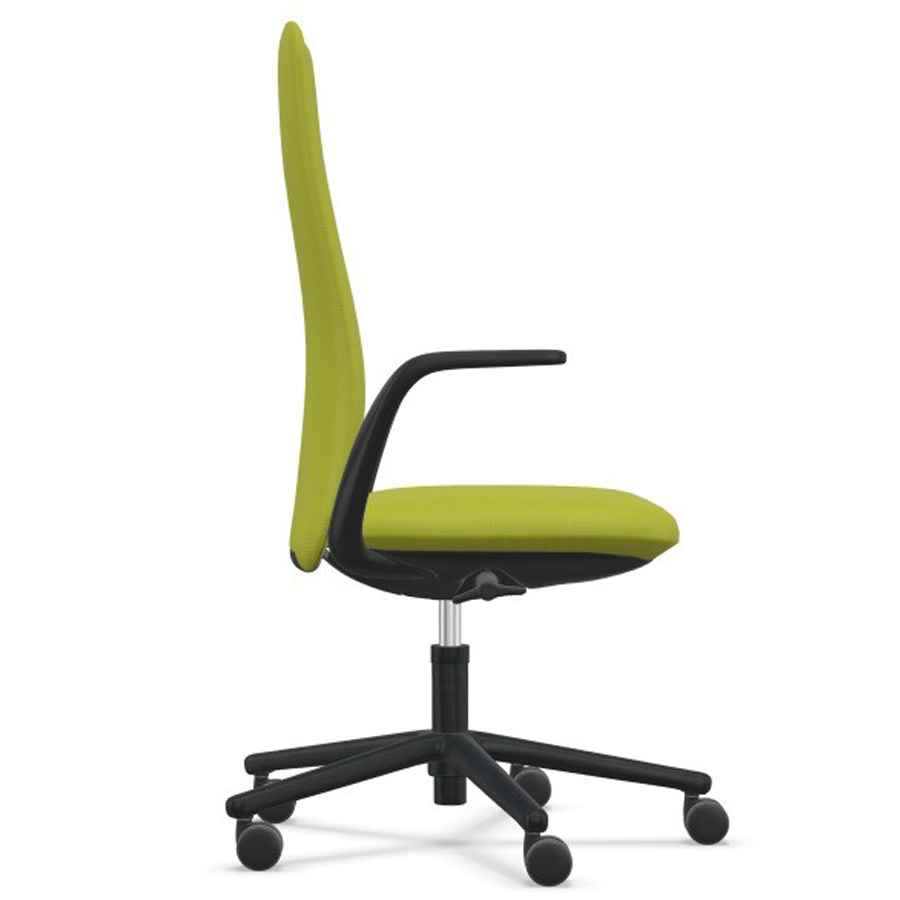 HAWORTH Nia Convert grün hohe Rückenlehne - Seite