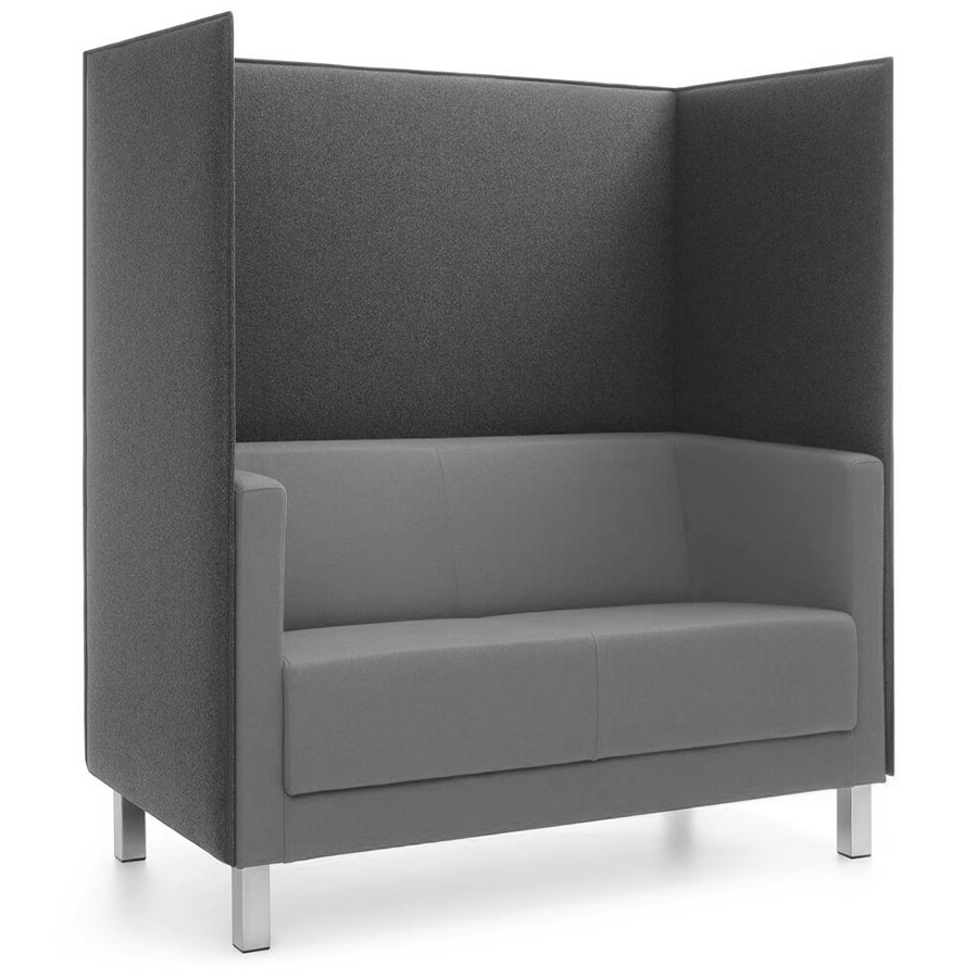 Profim Vancouver Lite VL2HW Akustik Sofa 2-Sitzer mit Trennwand