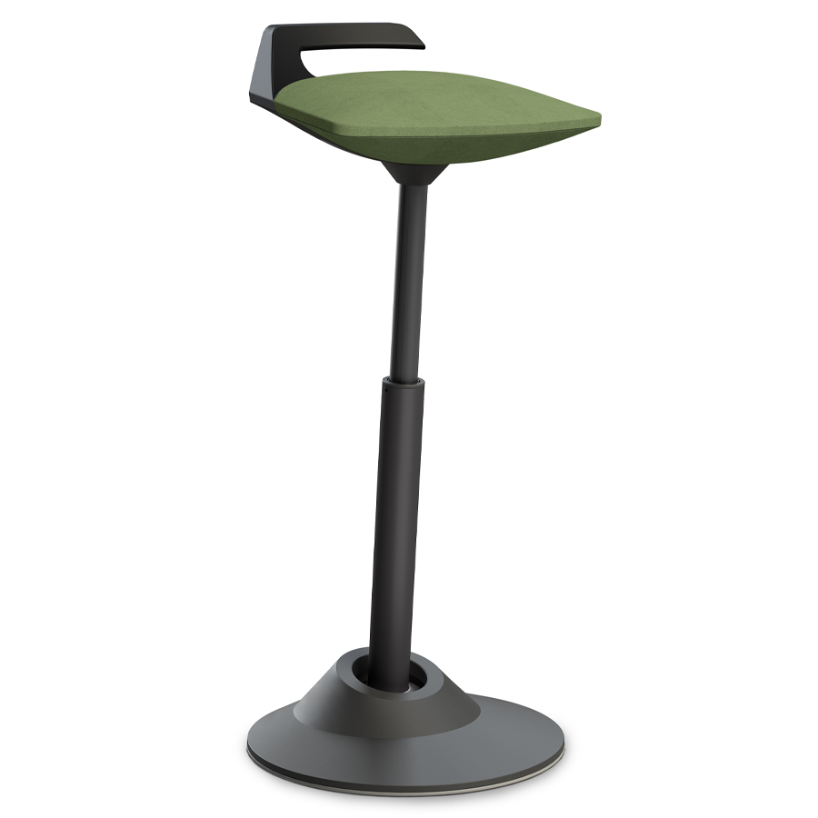 Aeris Muvman Mikrofaser grün High-Feder - Gestell schwarz