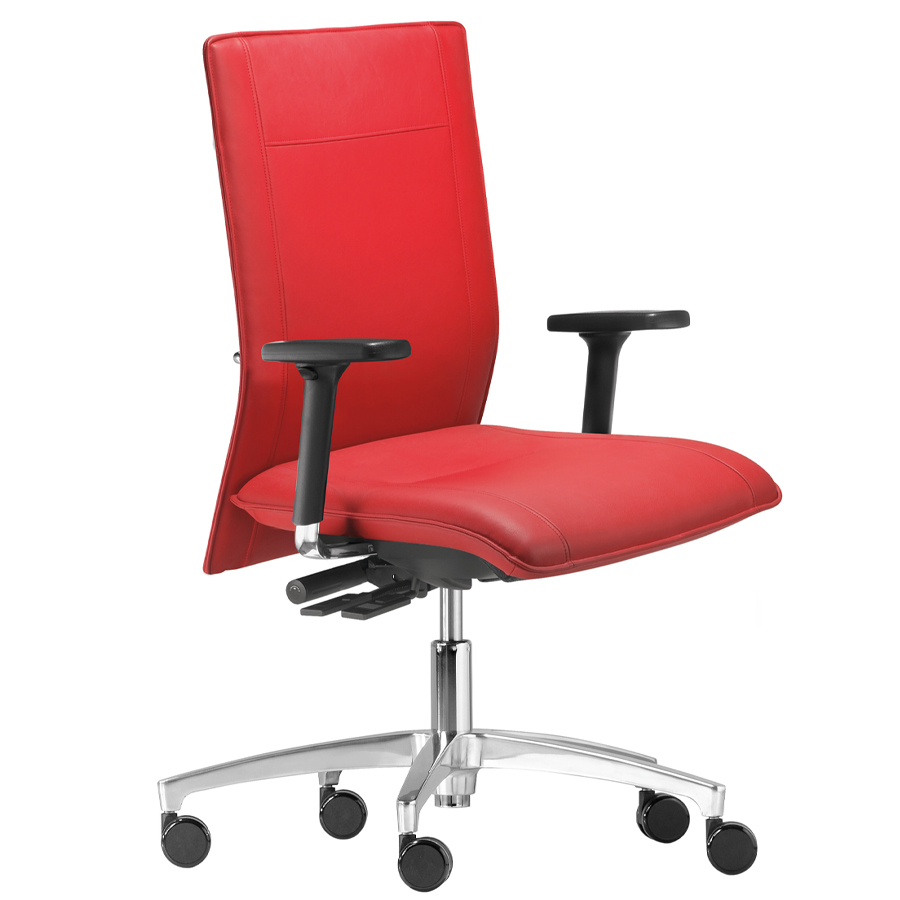 Dauphin Cento Miglia 24h - Bezug Leder rot