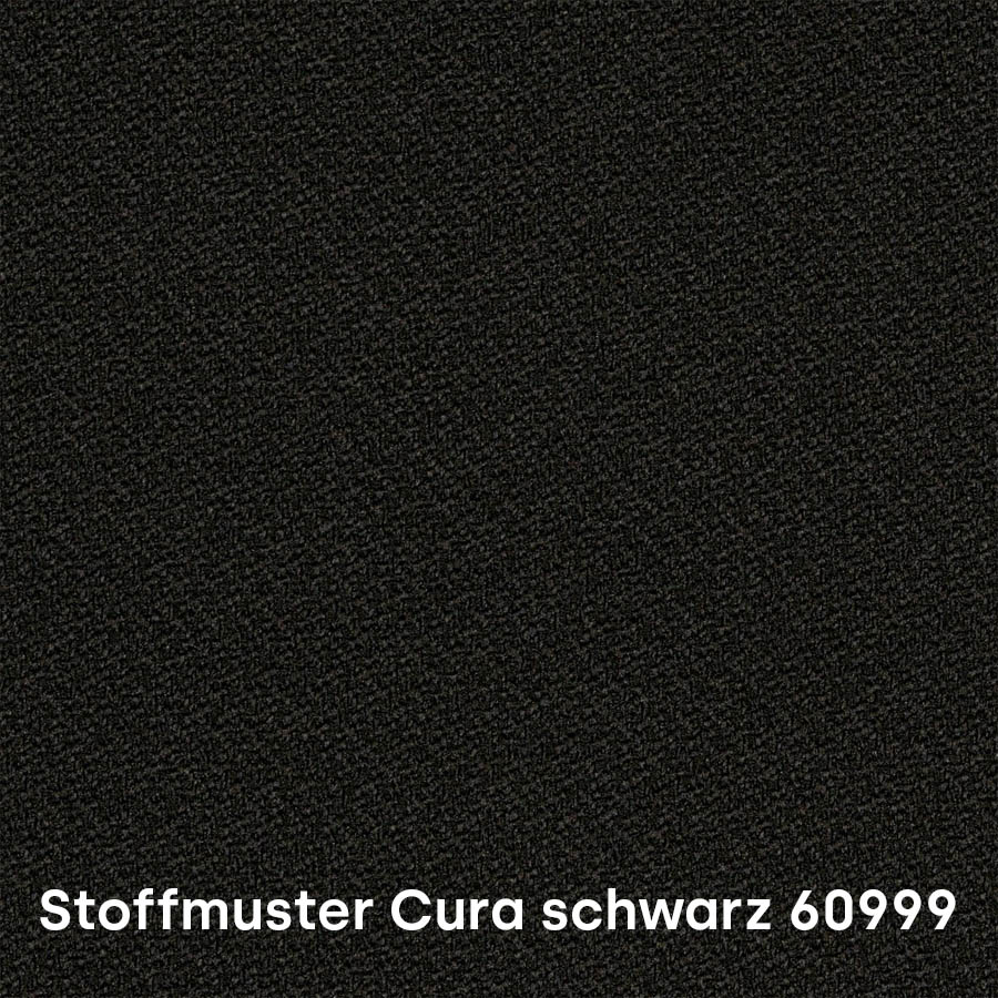 Stoffmuster Cura 60999 schwarz