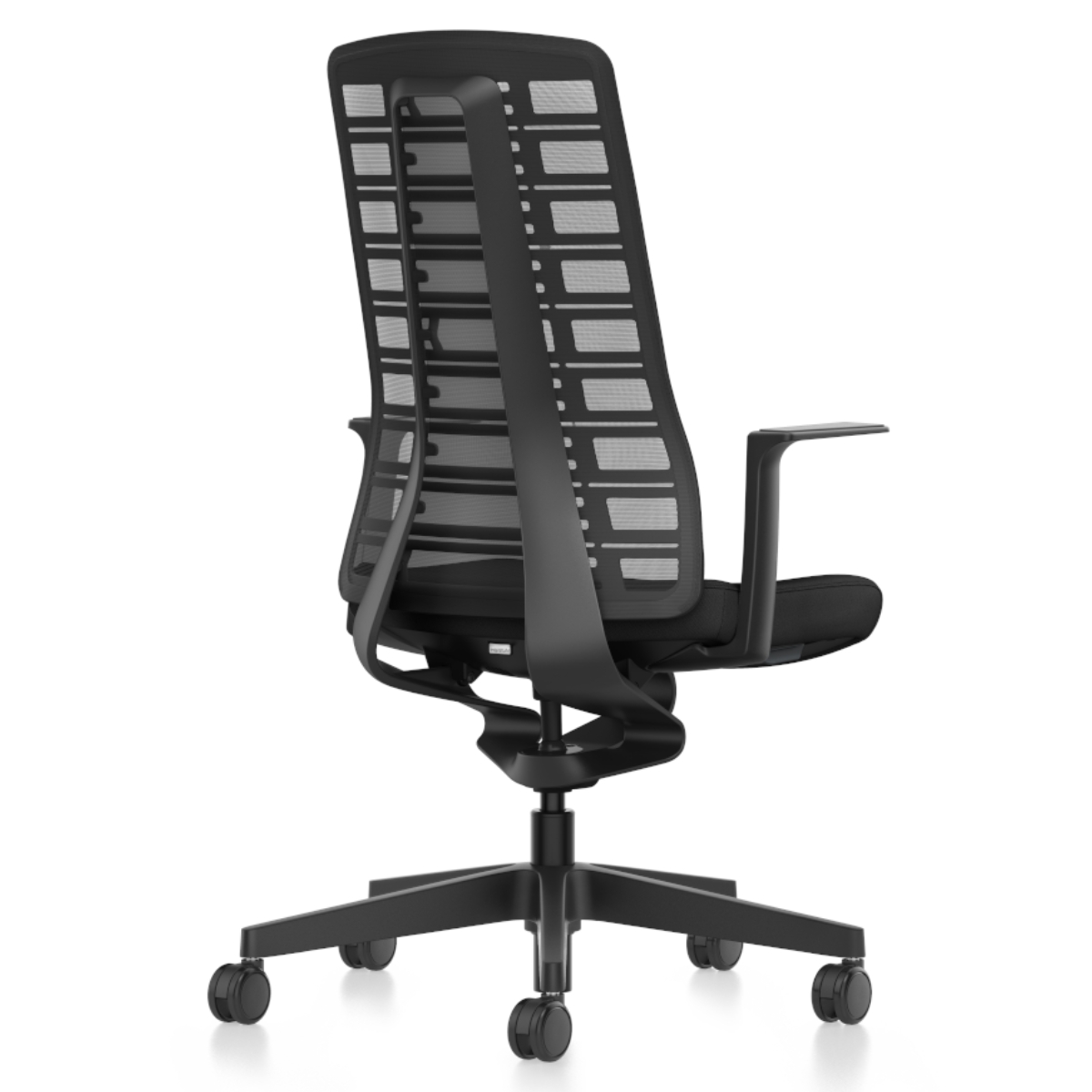 Interstuhl PUREis3 PU213 Bürostuhl schwarz von hinten