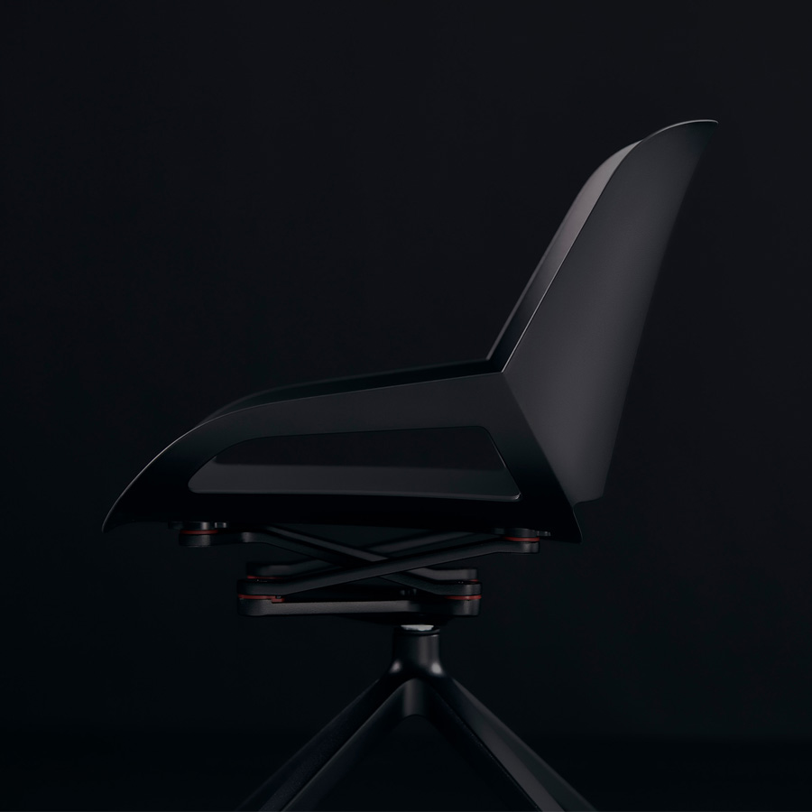 Aeris Numo Fußkreuz mit Rollen - Beispielbild