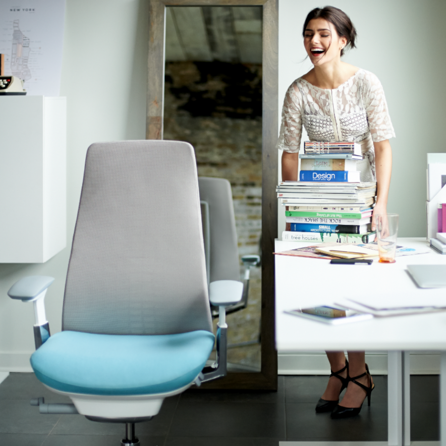 HAWORTH Fern Bürodrehstuhl - Beispielbild