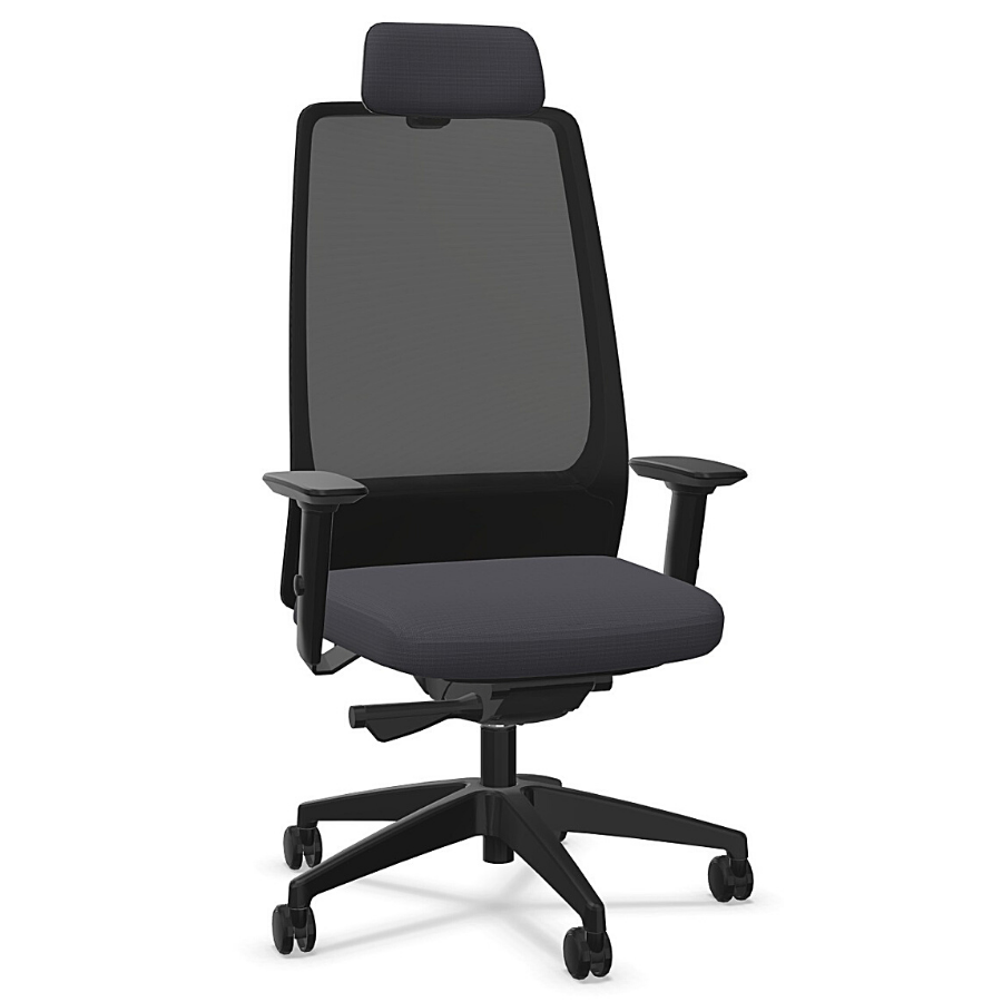 Interstuhl AIMis1 1S33 Bürostuhl schwarz eisengrau