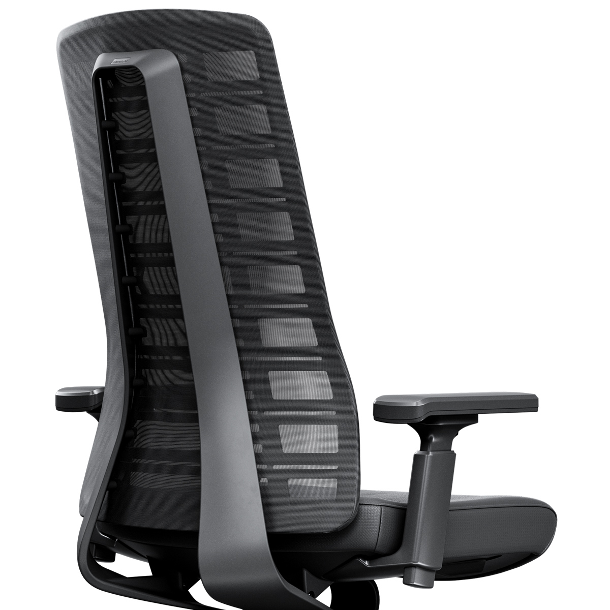 Interstuhl PUREis3 PU213 Bürostuhl | Netzrücken | 4D-Armlehnen | Schwarz