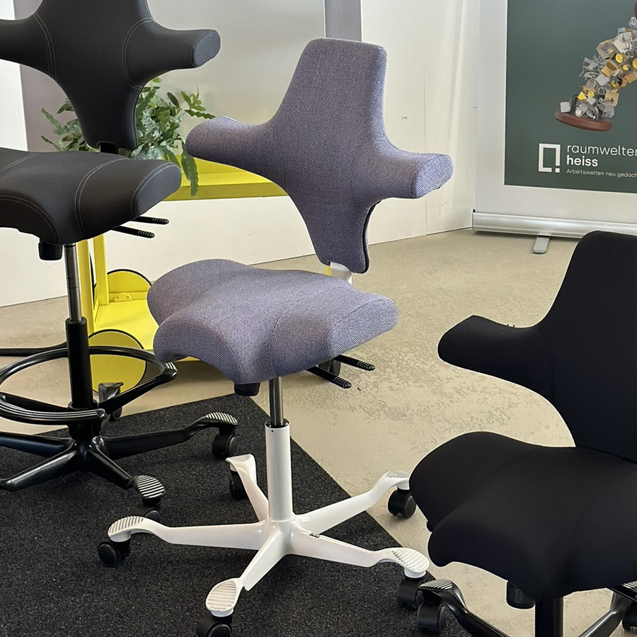 HAG CAPISCO 8106 Stoff Re-wool 0658 taubenblau