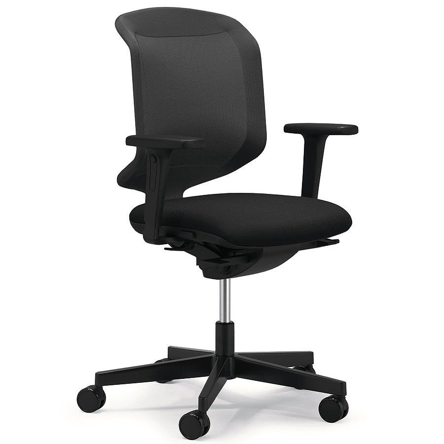 Giroflex 434-3019 schwarz mit Kunststoff-Fußkreuz