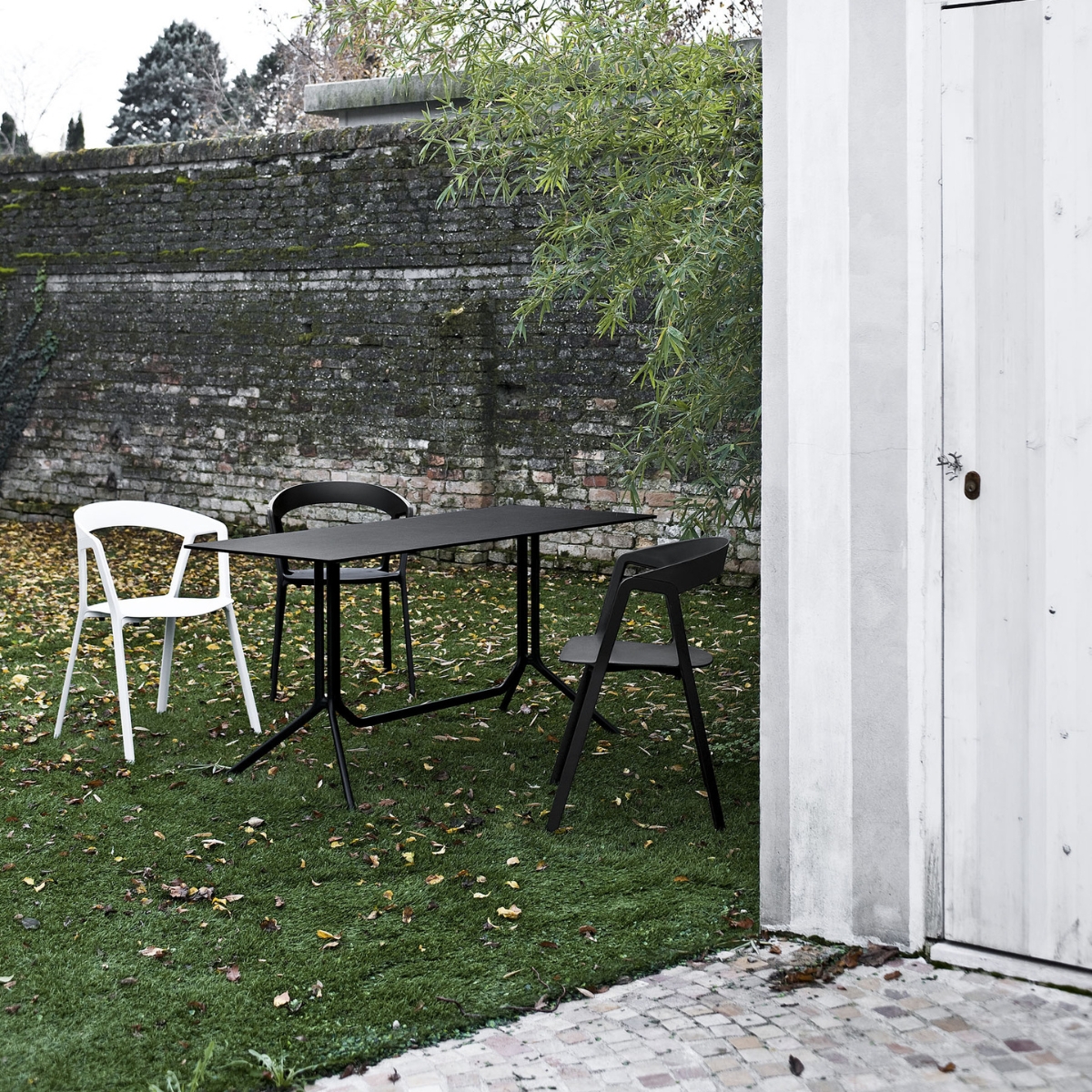 Kristalia Compas Gartenstuhl | Outdoor | verschiedene Farben