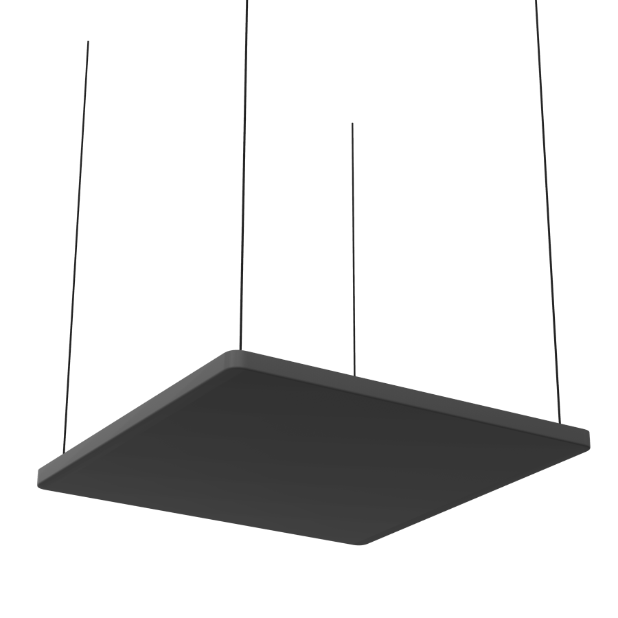 BEJOT Selva Sky 120x120 cm Deckenabsorber Akustikelement dunkelgrau