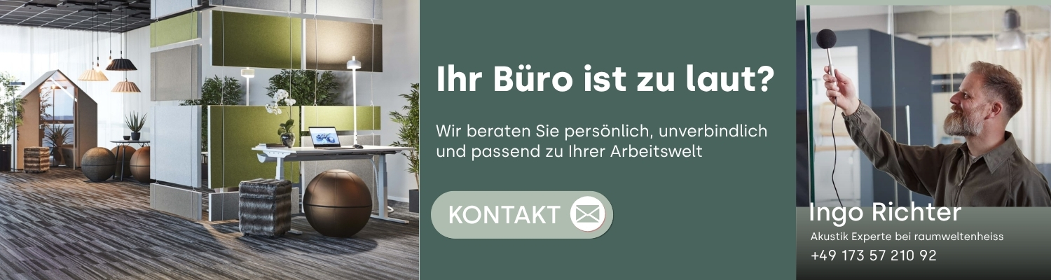 Banner Schallschutz im Bro Ingo Richter