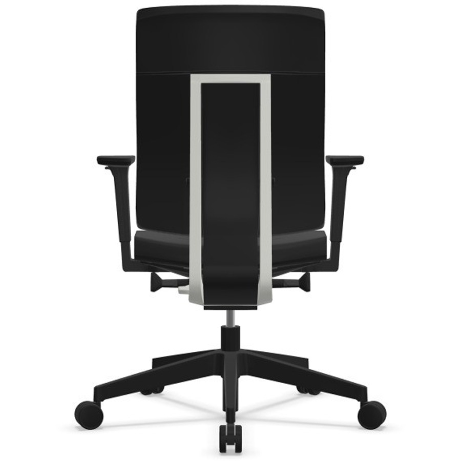 Profim Xenon mit Polsterrücken und Sitzbezug in Schwarz - Rückseite - schnell lieferbar