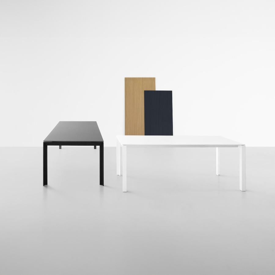 lapalma Apta Tisch schwarz und weiß