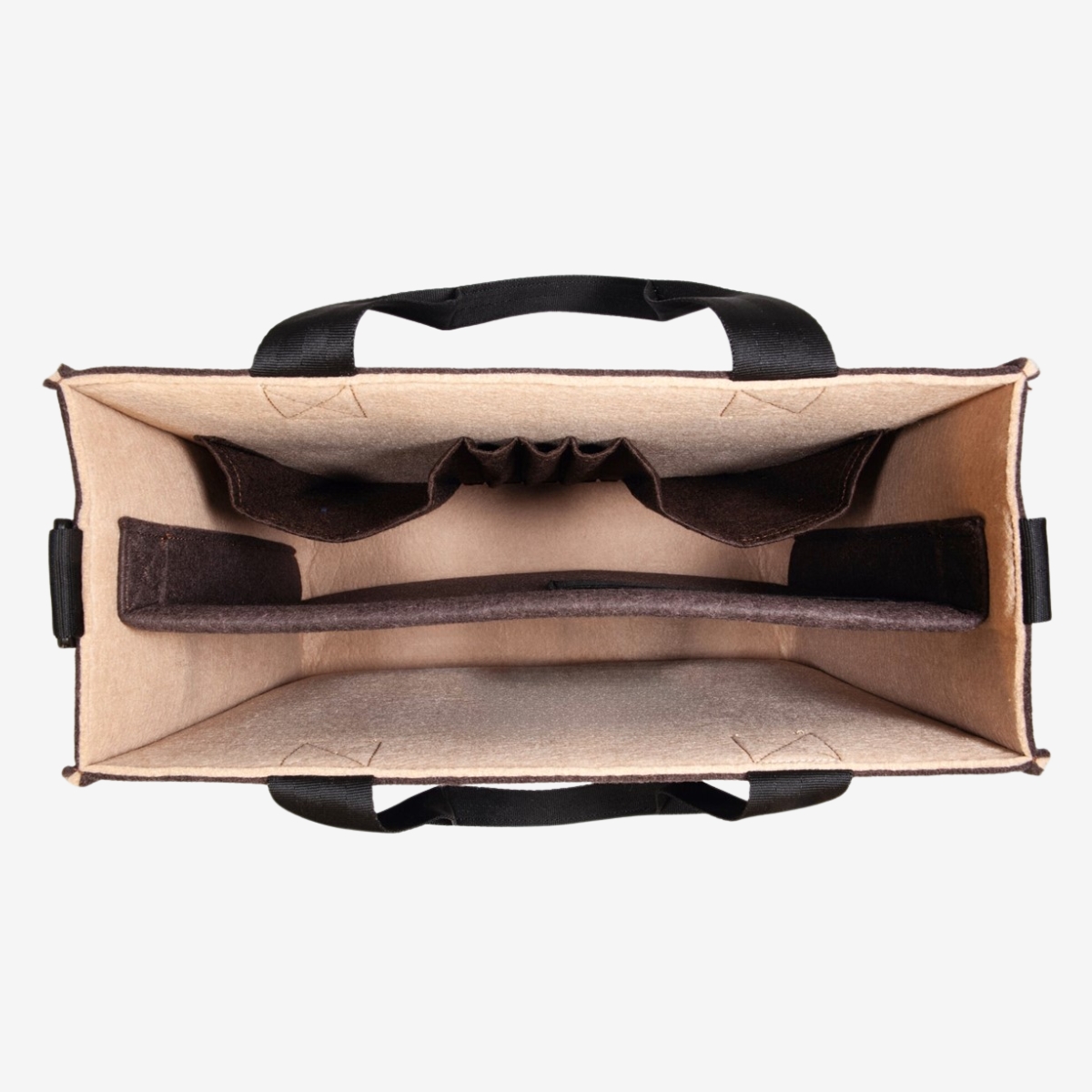 SIGEL Desk Sharing Bag Classic M | Büro Tasche für mobiles Arbeiten | Bicolor