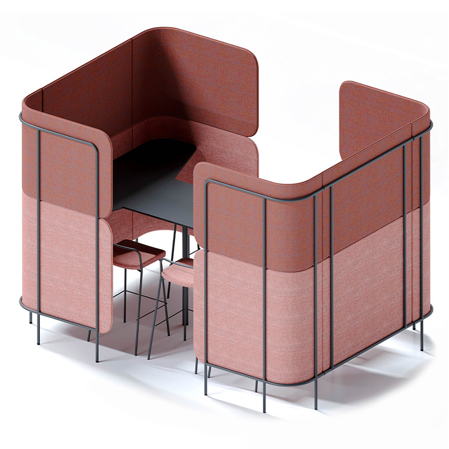 Bejot Brainstorm_Pod Akustikbox konfigurierbar in Synery Mix Lachs