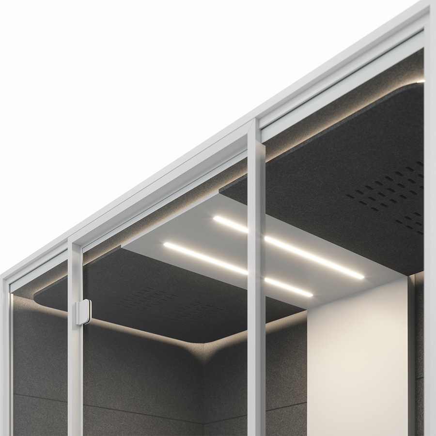 RWH Meetingbox indirekte und direkte Beleuchtung