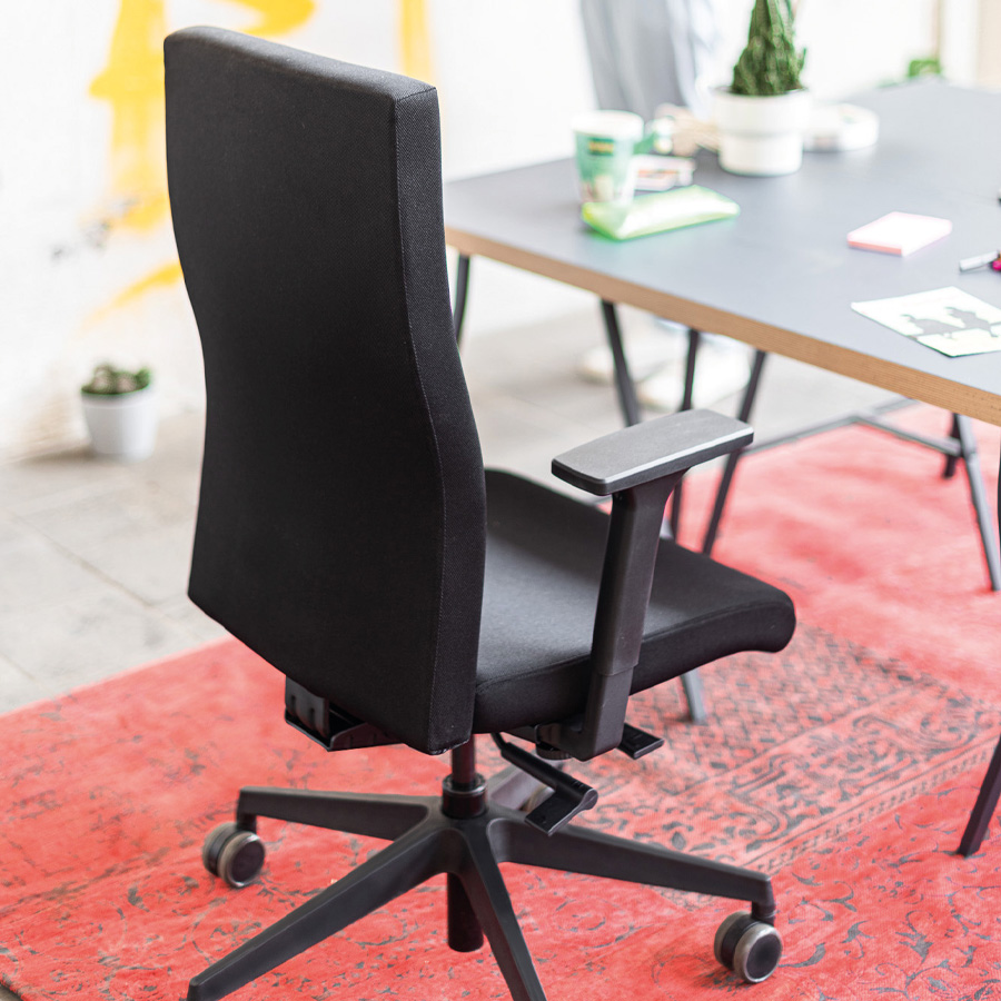 Trendoffice to-strike work task 9248 Drehstuhl in Schwarz