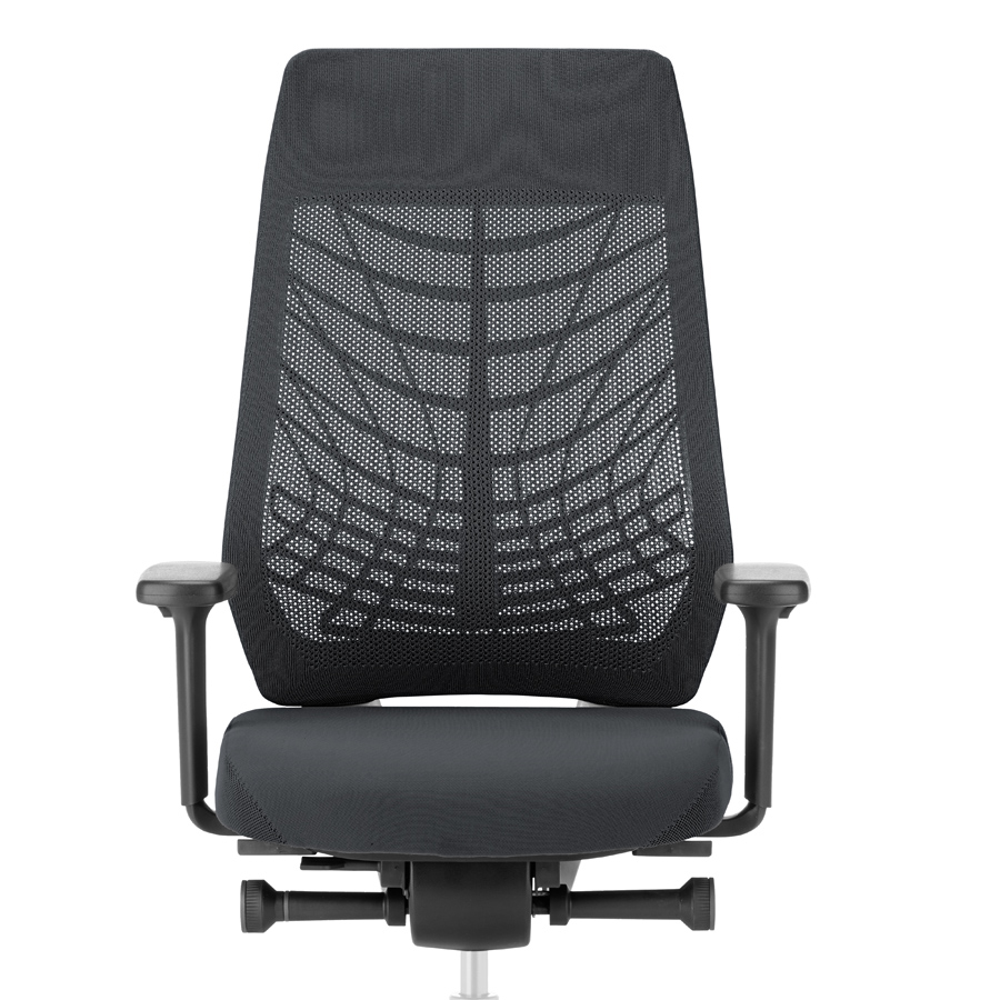 Interstuhl JOYCEis3 JC 217 anthrazit grau Detail von vorne