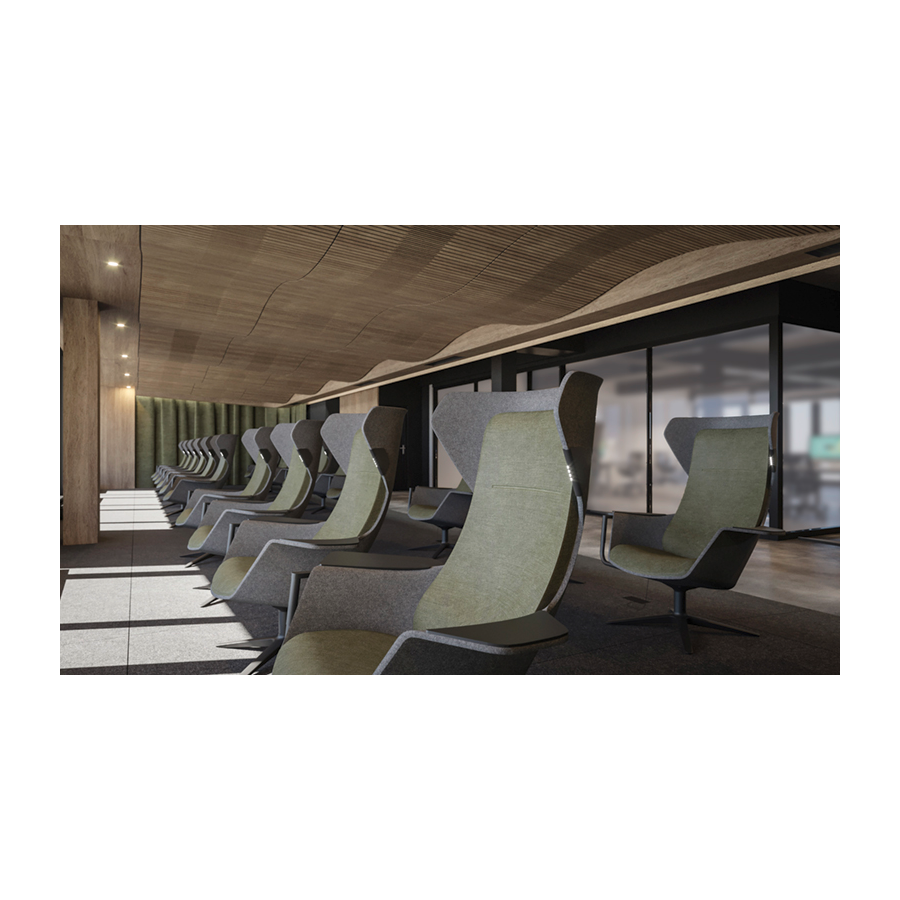 Klöber WOOOM Lounge Sessel Moodbild 2