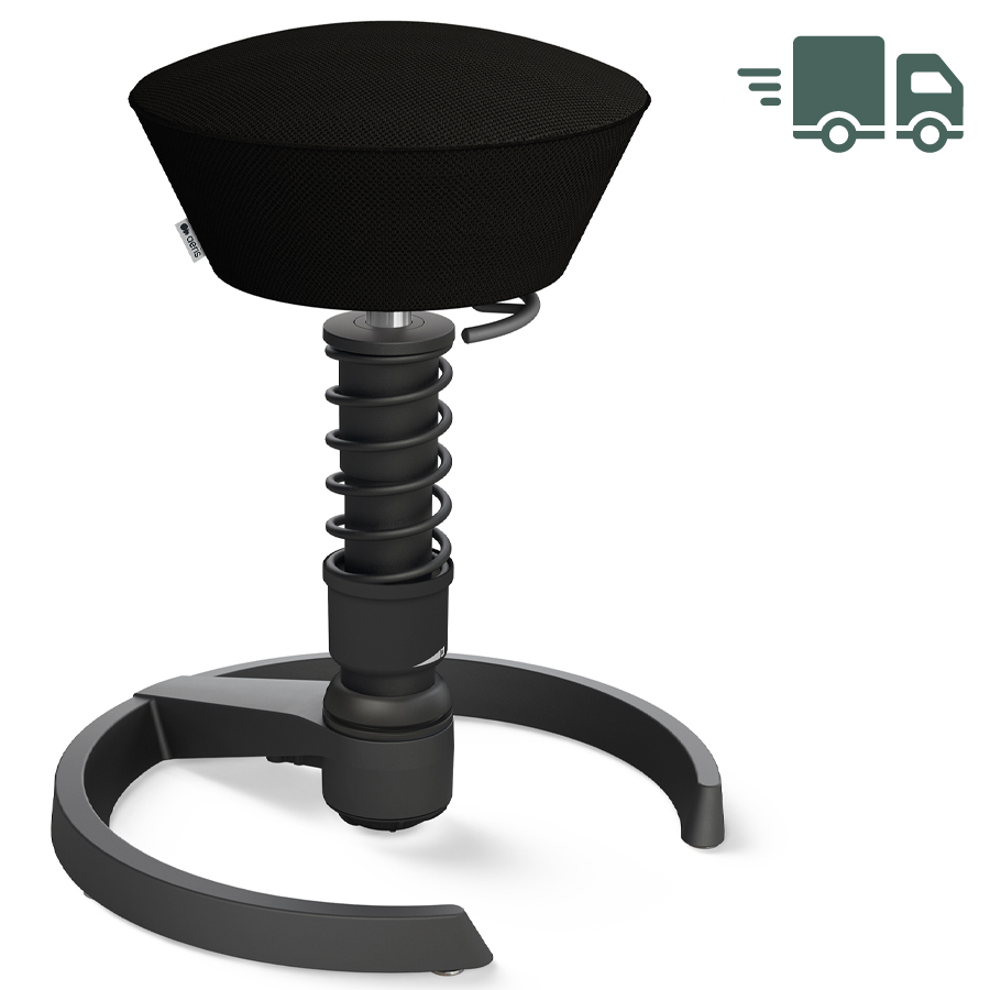 Aeris Swopper AIR mesh schwarz - Gleiter - Gestell schwarz - High-Feder