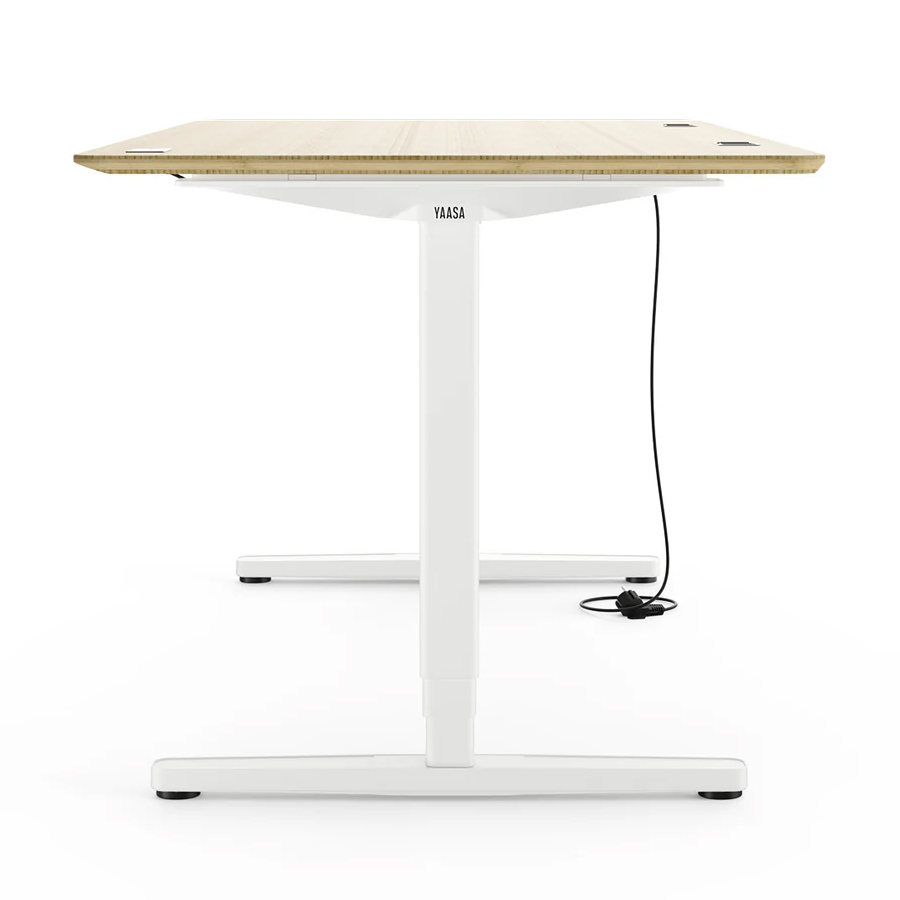 Yaasa Desk Pro Nature Schreibtisch Gestell weiß
