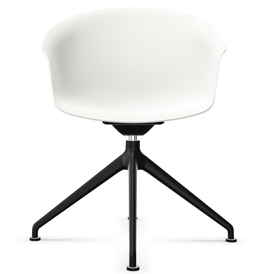 Interstuhl SHUFFLEis1 SU341 - weiß - Frontansicht