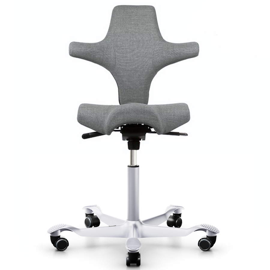 HAG Capisco Remix hellgrau - Gestell silber