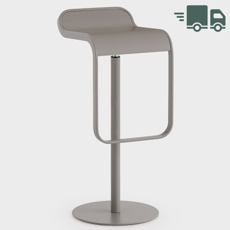 LEM Barhocker fixe Höhe 80 cm - Farbe Tortora
