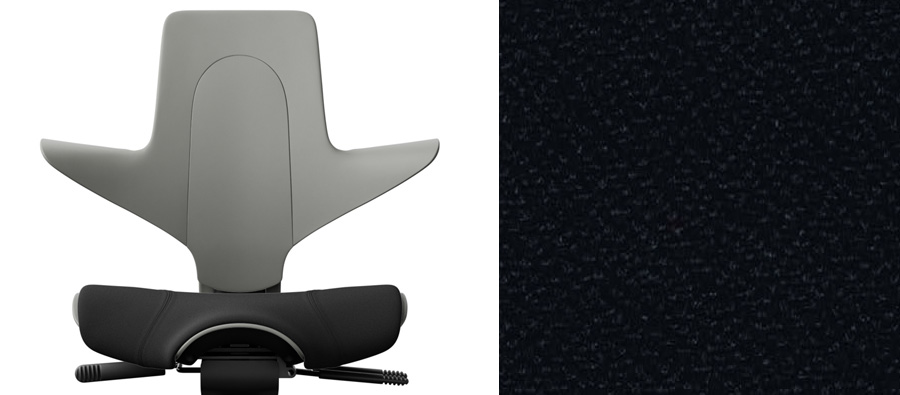 Clay + Stoff Schwarz Cura 60999