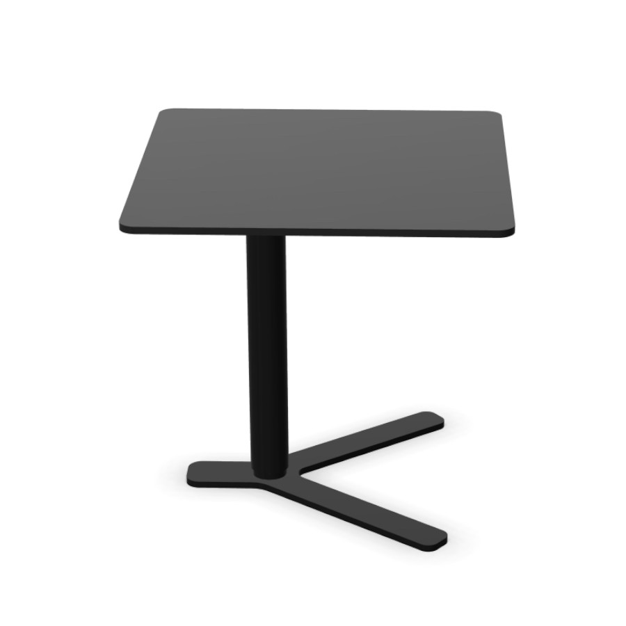 lapalma YO rechteckige Platte schwarz