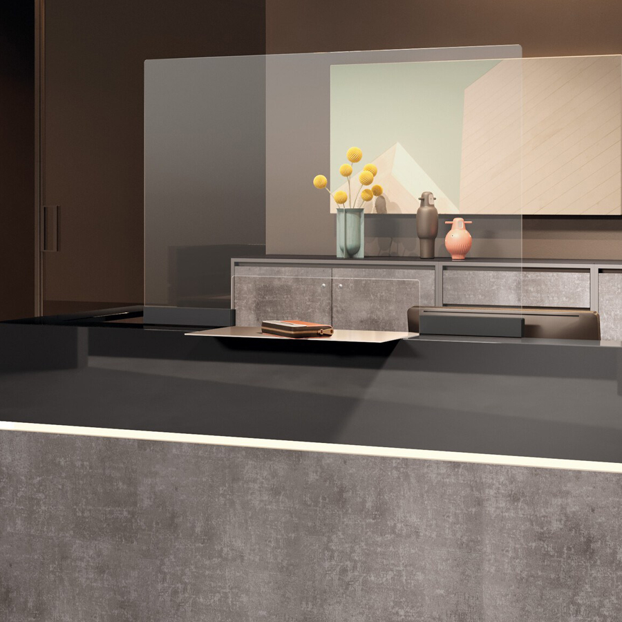 Palmberg Barrio Schutzwand (ESG) - Klammer