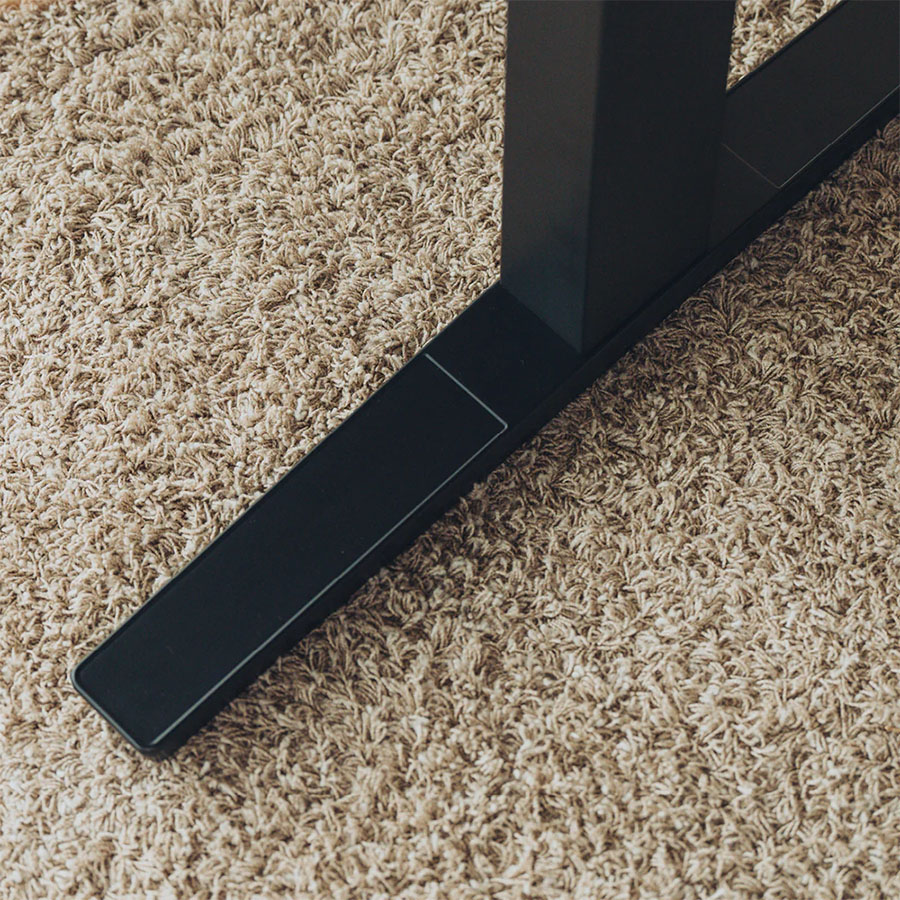 Yaasa Desk Expert Gestell schwarz, Tischplatte schwarz