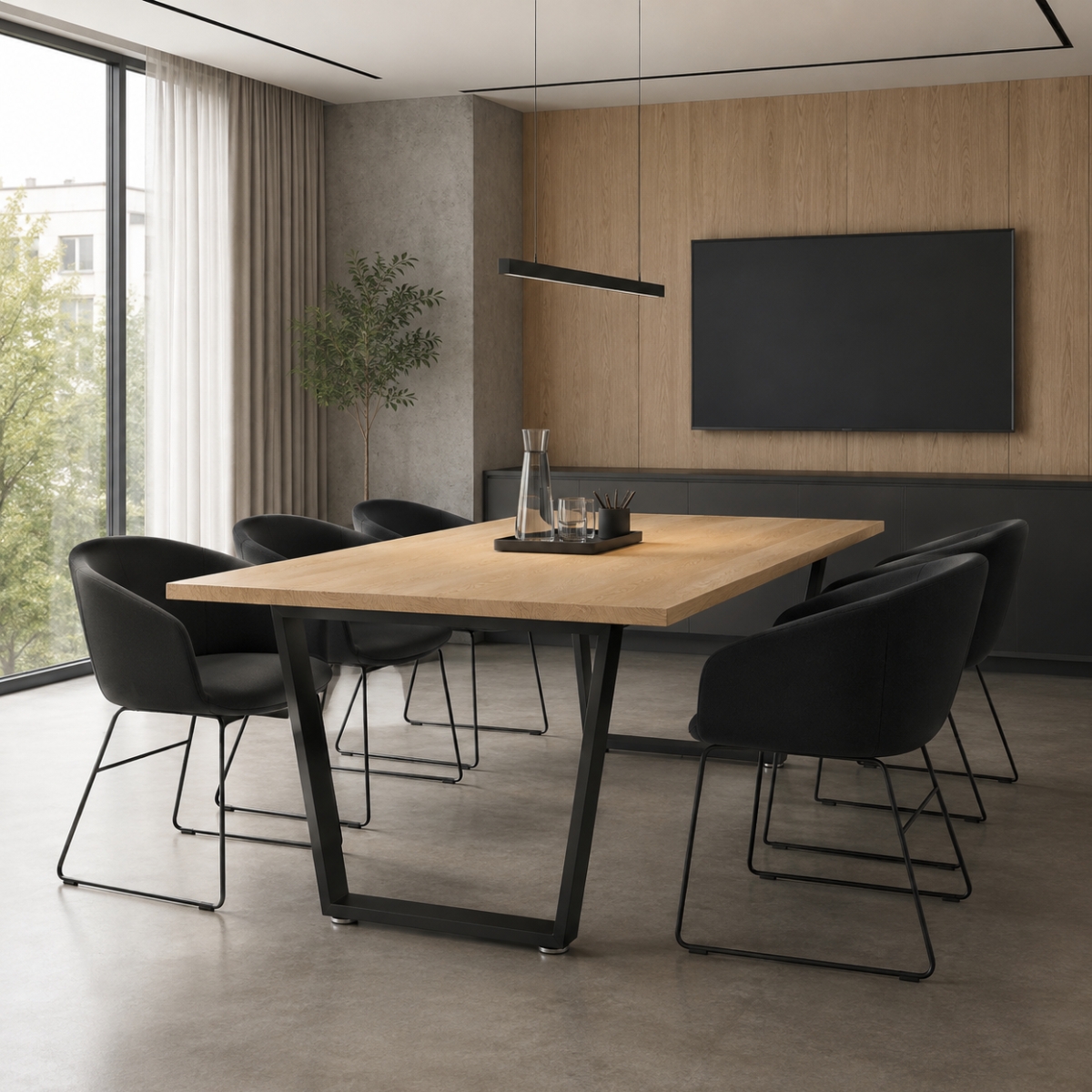 Bejot Oxco Small Milieu Konferenz mit Bejot Tisch