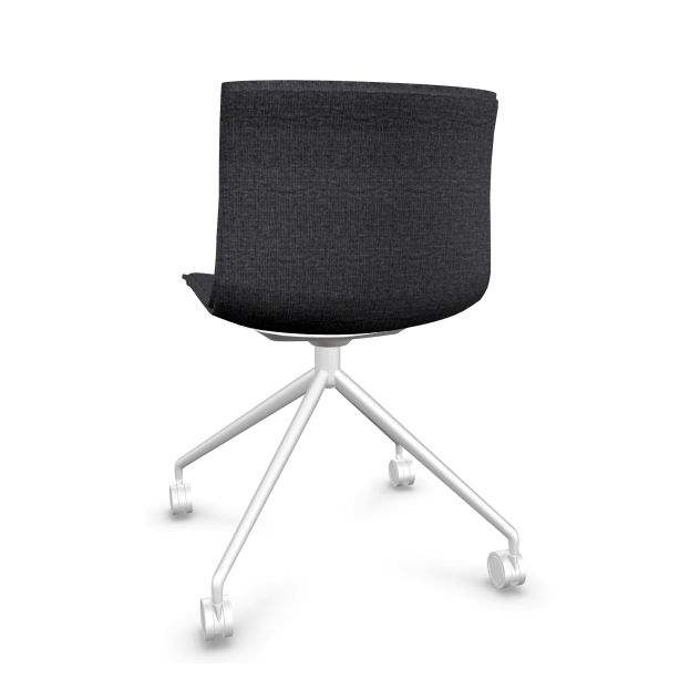 Arper CATIFA 46 0376 mit Stoffbezug auf Rollen