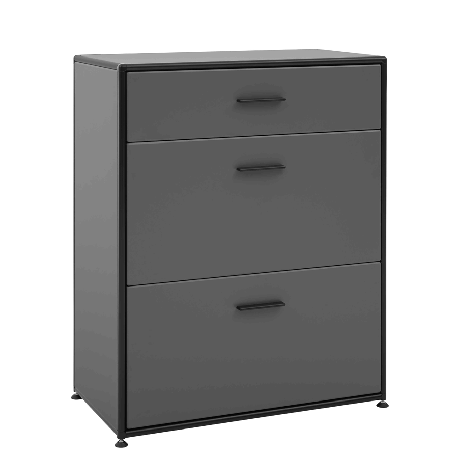 Bosse Highboard basaltgrau | Black Edition